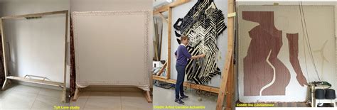 The thick wood pieces allow the frame to receive double tack strips which provide more gripping power. . Large tufting frame